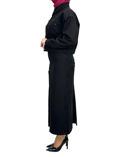 Kot Etekli Takım Siyah OTW2021