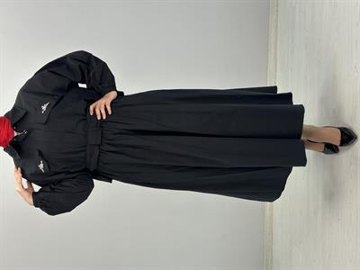 Kuşaklı Etekli Takım Siyah OTW6366