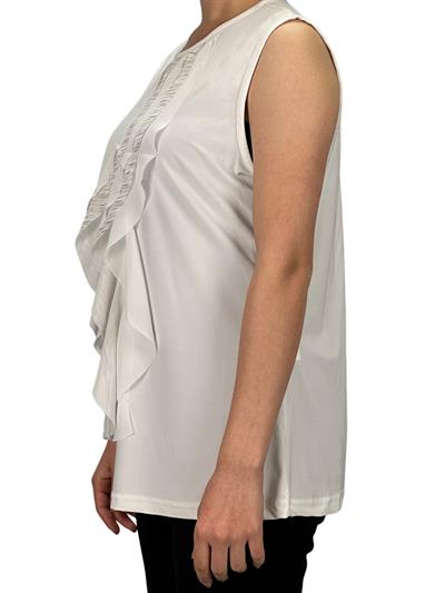 Lazer Varaklı Kolsuz İçlik Ekru OTW838