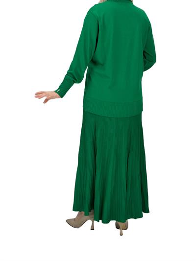 Merserize Triko Etekli Takım Yeşil OTW136