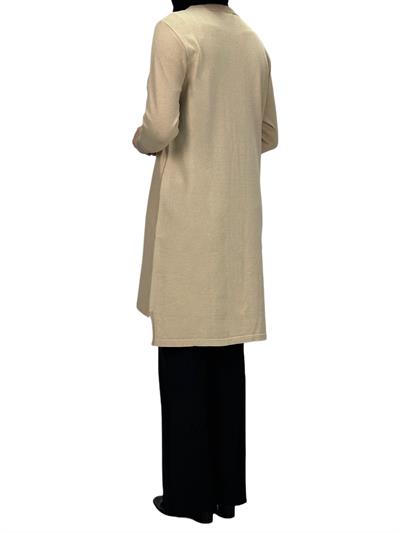 Merserize Triko Tunik Krem OTW121