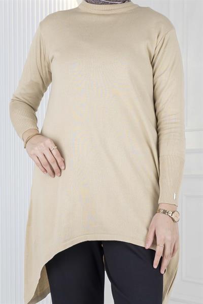 Merserize Triko Tunik Krem OTW884