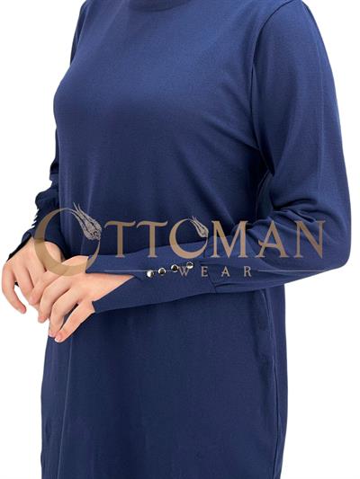 Merserize Triko Tunik Lacivert OTW2800