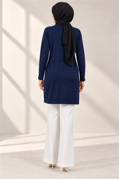 Merserize Triko Tunik Lacivert OTW2800