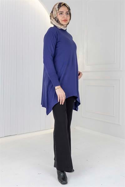 Merserize Triko Tunik Lacivert OTW884