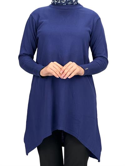 Merserize Triko Tunik Lacivert OTW884
