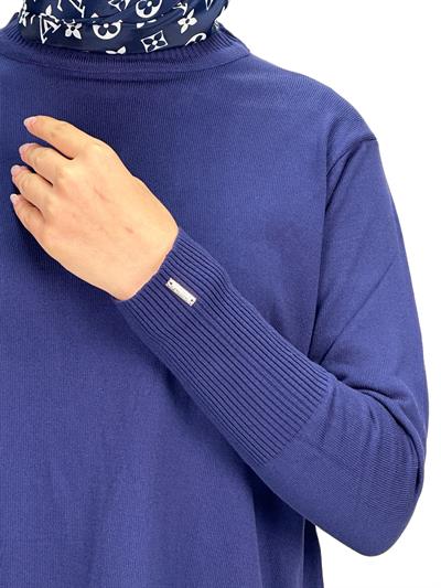 Merserize Triko Tunik Lacivert OTW884