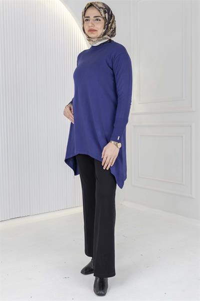 Merserize Triko Tunik Lacivert OTW884