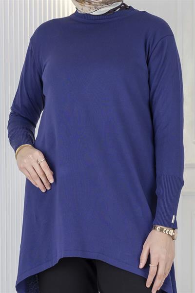 Merserize Triko Tunik Lacivert OTW884