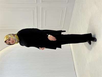 Merserize Triko Tunik Siyah OTW123