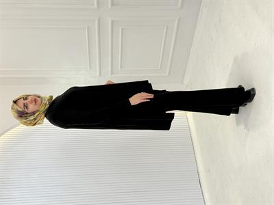 Merserize Triko Tunik Siyah OTW123