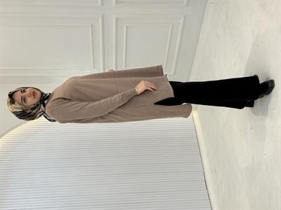 Merserize Triko Tunik Vizon OTW130