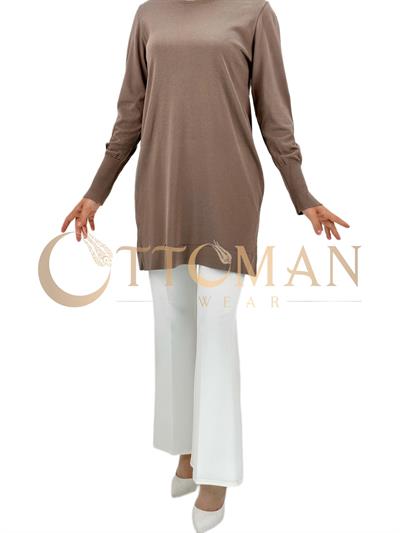 Merserize Triko Tunik Vizon OTW2800