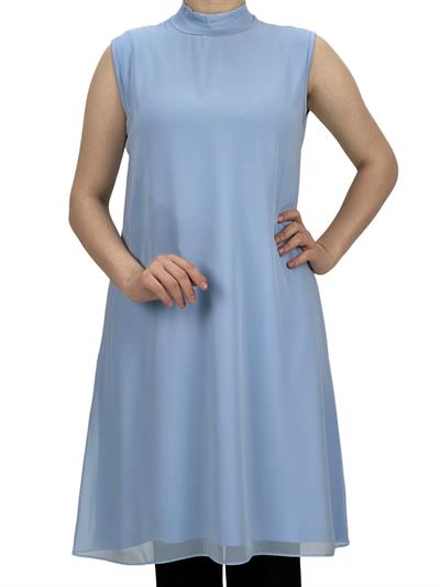 Önü Şifon İçlik Açık Mavi OTW8831-772
