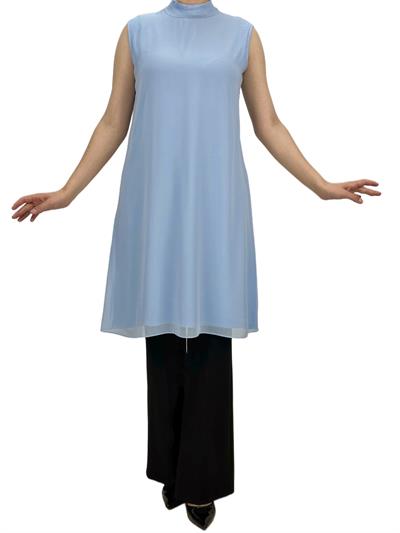 Önü Şifon İçlik Açık Mavi OTW8831-772