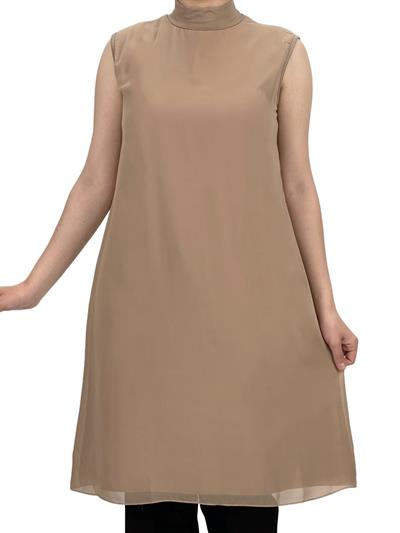 Önü Şifon İçlik Bej OTW8831-772