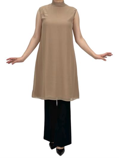 Önü Şifon İçlik Bej OTW8831-772