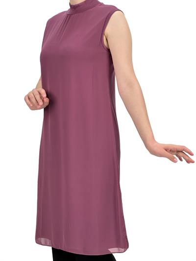 Önü Şifon İçlik Gül Kurusu OTW8831-772