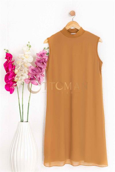 Önü Şifon İçlik Hardal OTW8831-772