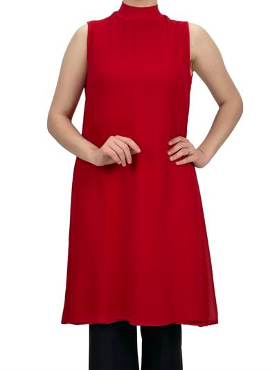 Önü Şifon İçlik Kırmızı OTW8831-772