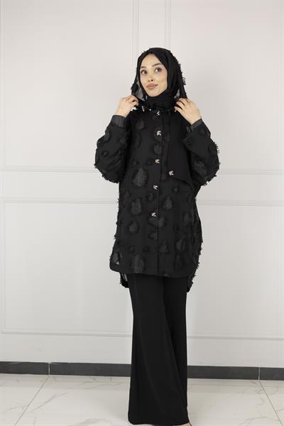 ORHAN PANTOLONLU TAKIM Siyah OTW2275