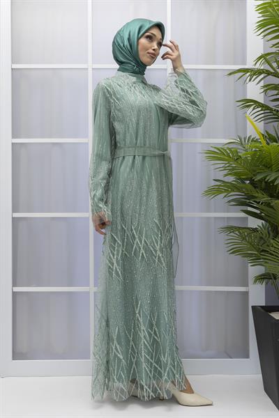 ORHAN STORE ABAYA TAKIM Mint OTW2183