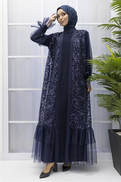 ORHAN STORE ABAYALI TAKIM Lacivert OTW2374