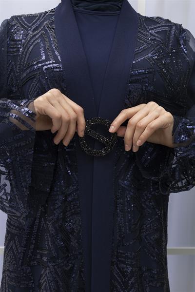 ORHAN STORE ABAYALI TAKIM Lacivert OTW1710