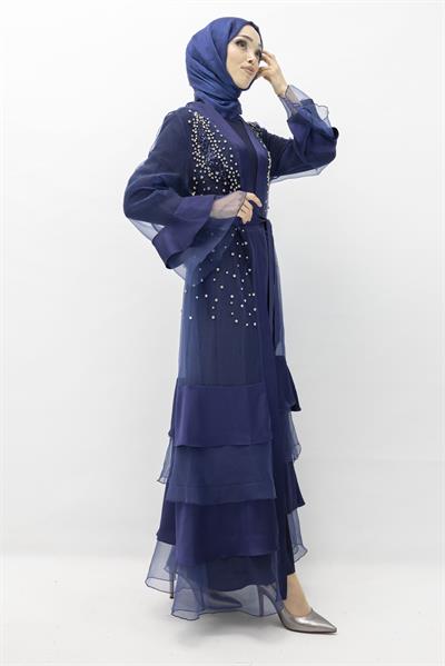 ORHAN STORE ABAYALI TAKIM Lacivert OTW2429