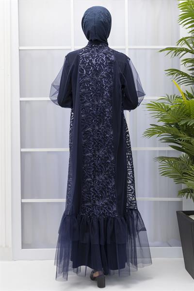 ORHAN STORE ABAYALI TAKIM Lacivert OTW2374