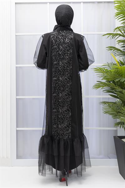 ORHAN STORE ABAYALI TAKIM Siyah OTW2374