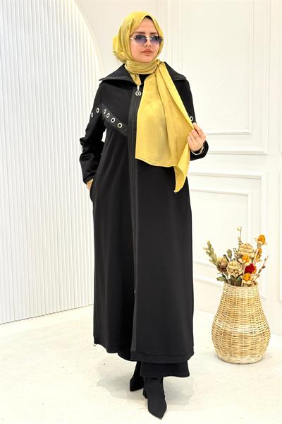 Orhan Store Astarlı Çelik Örme Kap Siyah OTW1493