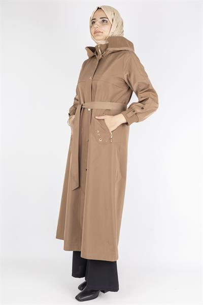 Orhan Store Astarlı Yağmurluk Acı Kahve OTW1583