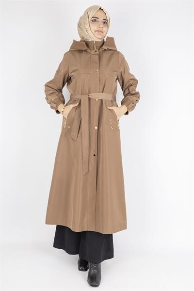 Orhan Store Astarlı Yağmurluk Acı Kahve OTW1583