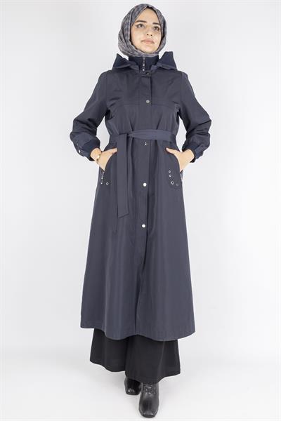 Orhan Store Astarlı Yağmurluk Lacivert OTW1583