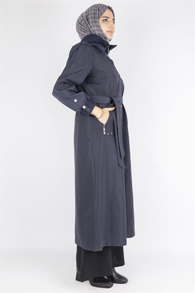 Orhan Store Astarlı Yağmurluk Lacivert OTW1583