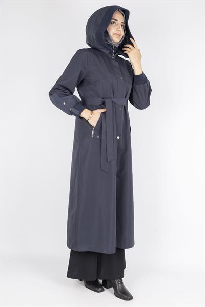 Orhan Store Astarlı Yağmurluk Lacivert OTW1583