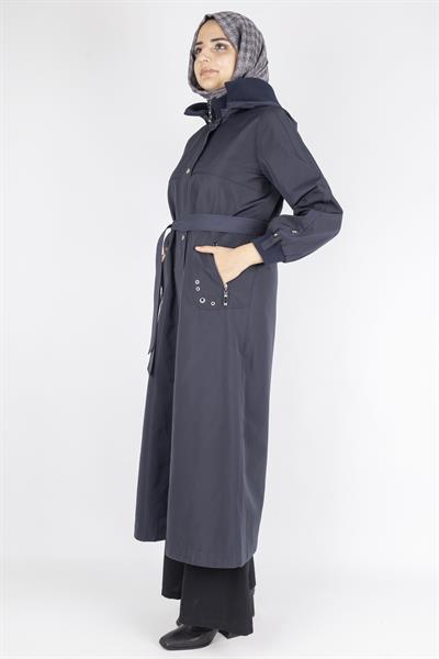 Orhan Store Astarlı Yağmurluk Lacivert OTW1583