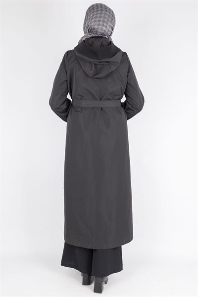 Orhan Store Astarlı Yağmurluk Siyah OTW1583