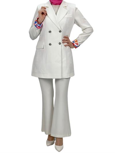 Orhan Store Blazer Ceket Ekru OTW1109