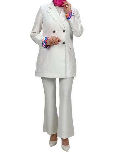 Orhan Store Blazer Ceket Ekru OTW1109