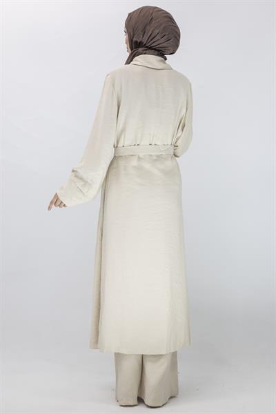 Orhan Store Büyük Beden Kap Bej OTW1554