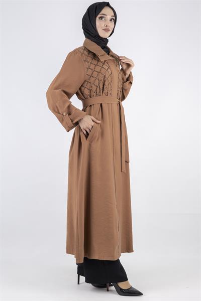 Orhan Store Büyük Beden Kap Kahve OTW1554