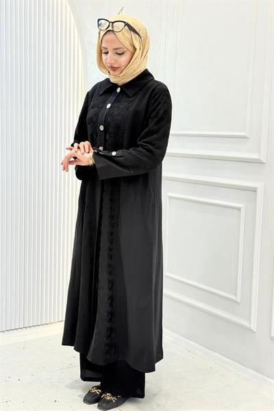 Orhan Store Dantelli Kap Siyah OTW1641