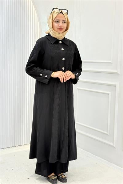 Orhan Store Dantelli Kap Siyah OTW1641