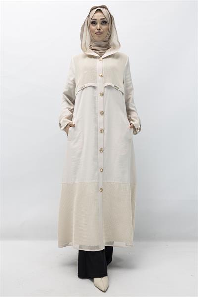 Orhan Store Fileli Kap Bej OTW1544