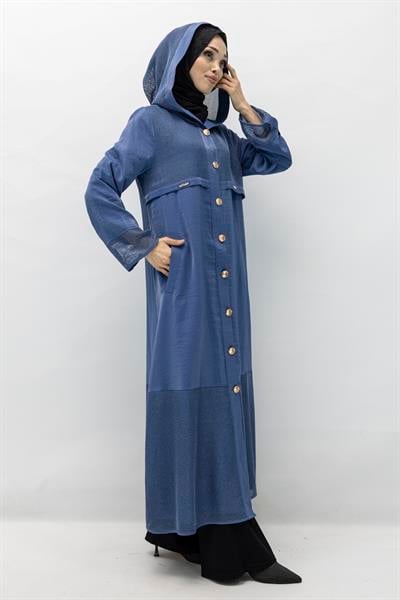 Orhan Store Fileli Kap İndigo OTW1544