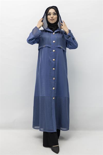 Orhan Store Fileli Kap İndigo OTW1544