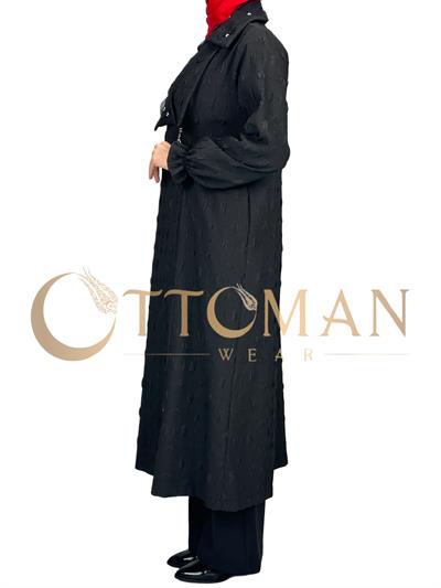 Orhan Store İnci Detaylı Kap Siyah OTW1435