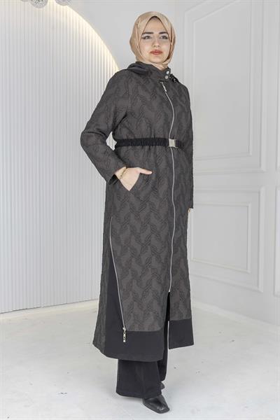 Orhan Store Jakar Dokulu Uzun Kap Kahve OTW1621